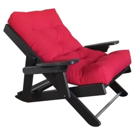 Siesta Folding Chair - Black/Jockey Red