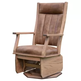 Mission Platform Base Swivel Glider - Solid Sides