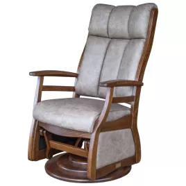 Sierra High Back Swivel Glider - Front View