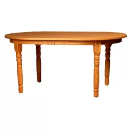 Harvest Oval Solid Top Dining Table