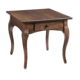 French Country End Table
