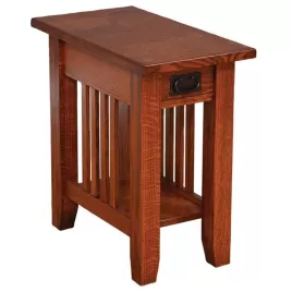 Old World Mission End Table - 13"