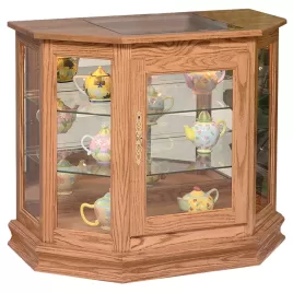 Angled Picture Frame Console