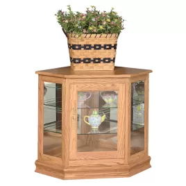 Deluxe Corner Console Curio