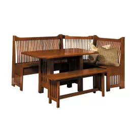 Mission Dining Nook Set