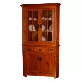 Grandwood Mission Corner Hutch