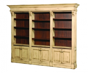 Serenity Triple Library Bookcase
