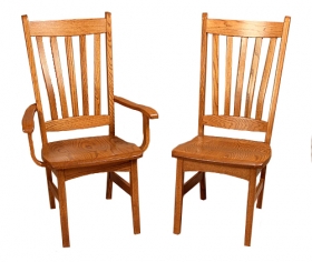 Benton Arm and Side Chair Pair