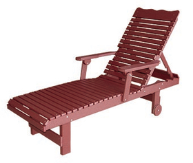 Scrollback Chaise Lounge