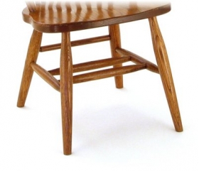 9 Spindle Arm Chair - Detail