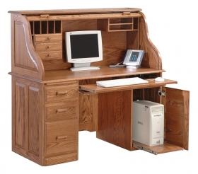Computer 54" Rolltop Desk
