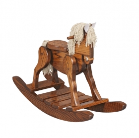 Rocking Horse W/ Padded Seat