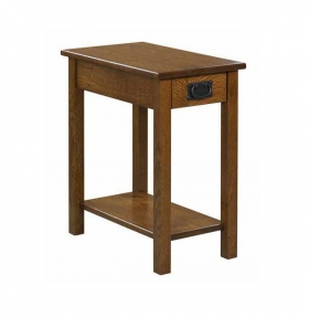 Woodcraft Mission Chairside Table