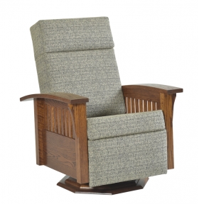 Deluxe Swivel Glider/Recliner with Octagon Base