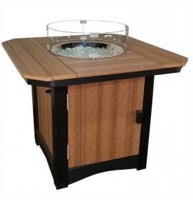 44" Square Fire Pit Table