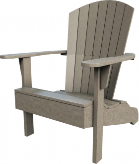 Buckeye Adirondack Chair - Weathered Wood