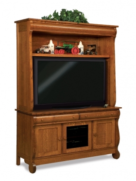Old Classic Sleigh Media Cabinet