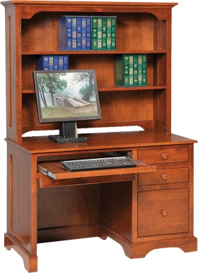 Elegance Economy Computer Desk with Hutch