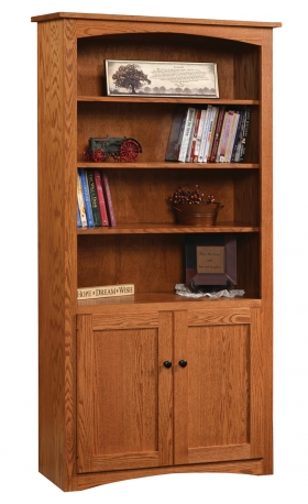 Shaker 36" x 72" Bookcase with Doors