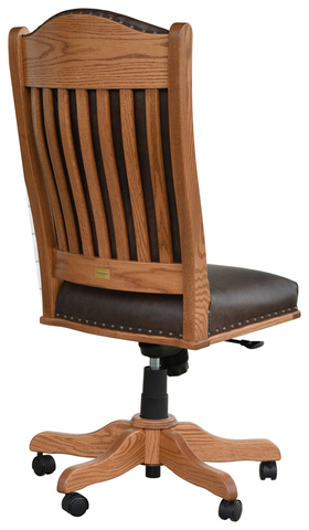 Side Desk Chair - Back View