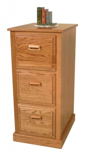 Traditional 3 Drawer File Cabinet