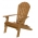 Poly Folding Adirondack Chair - Cedar
