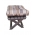 Siesta Folding Footrest - Weathered Wood/Milano Char