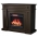Hamilton Electric Fireplace Cabinet - 54" Width - Onyx