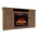 Sierra Mission Electric Fireplace Cabinet with Open Shelf