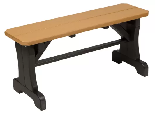 36" Straight Backless Bench