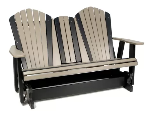 5' Adirondack Settee Glider