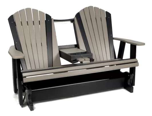 5' Adirondack Settee Glider