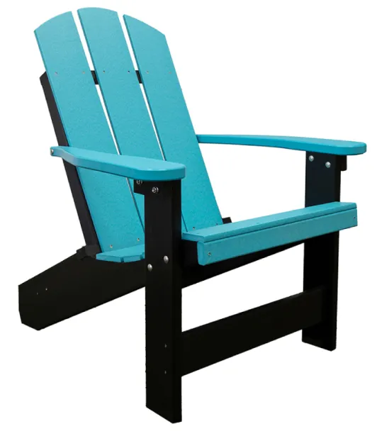 Memories Summertown Adirondack Chair - Aruba Blue/Black