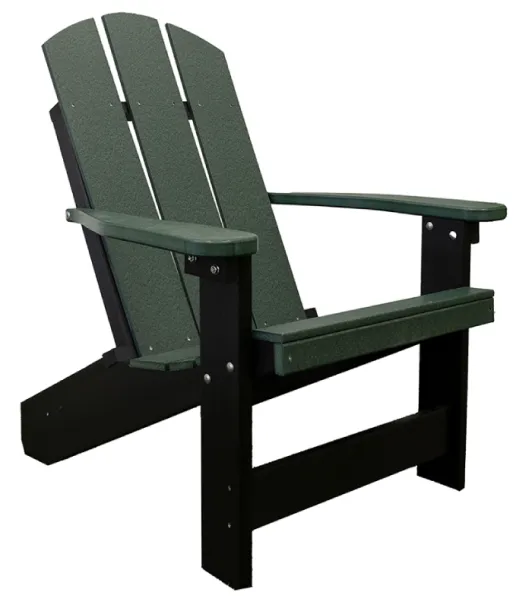 Memories Summertown Adirondack Chair - Green/Black