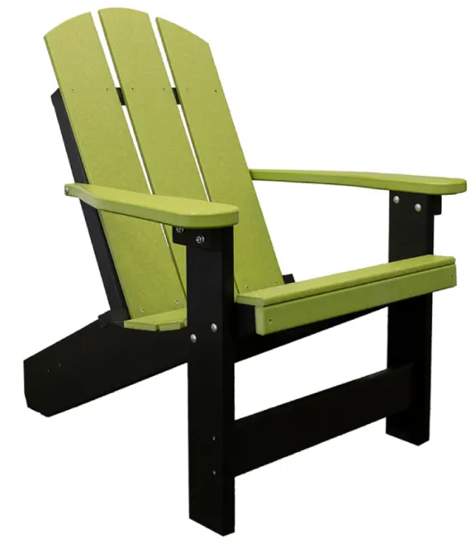 Memories Summertown Adirondack Chair - Lime Green/Black