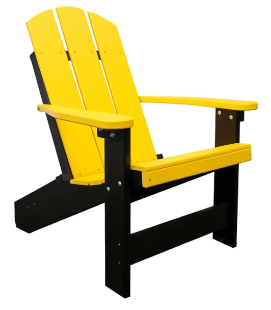Memories Summertown Adirondack Chair - Yellow/Black