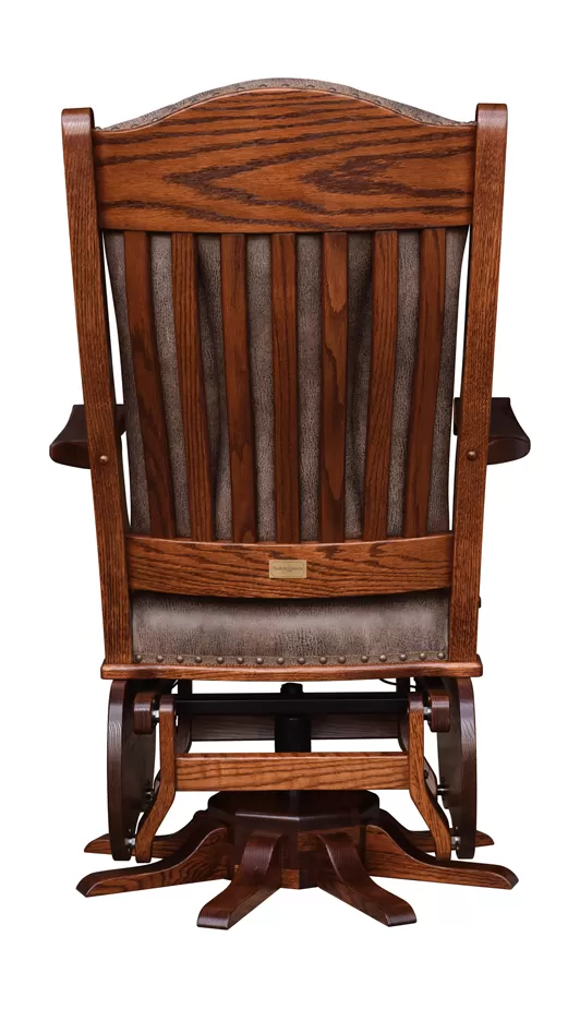 Buckeye Swivel Glider - Back View
