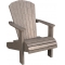 Buckeye Adirondack Chair - Weathered Wood
