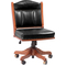 Low Back Side Desk Chair - Front View