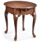 Queen Anne Oval End Table