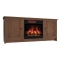 Newport Shaker Electric Fireplace Cabinet